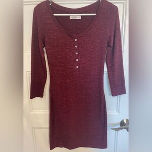 Abercrombie & Fitch three-quarter sleeve dress, size small